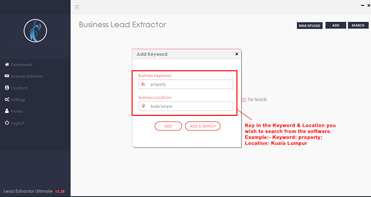 global database search engine system